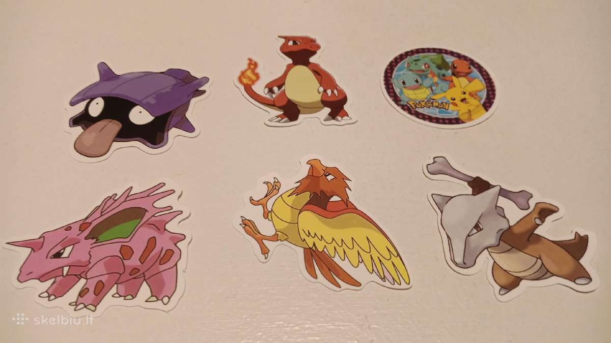 Lipdukai su pokemonais - nuotraukos Nr. 7