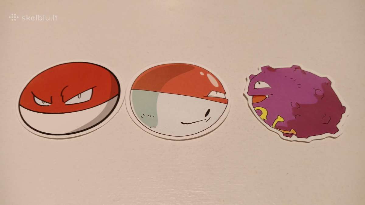 Lipdukai su pokemonais - nuotraukos Nr. 10