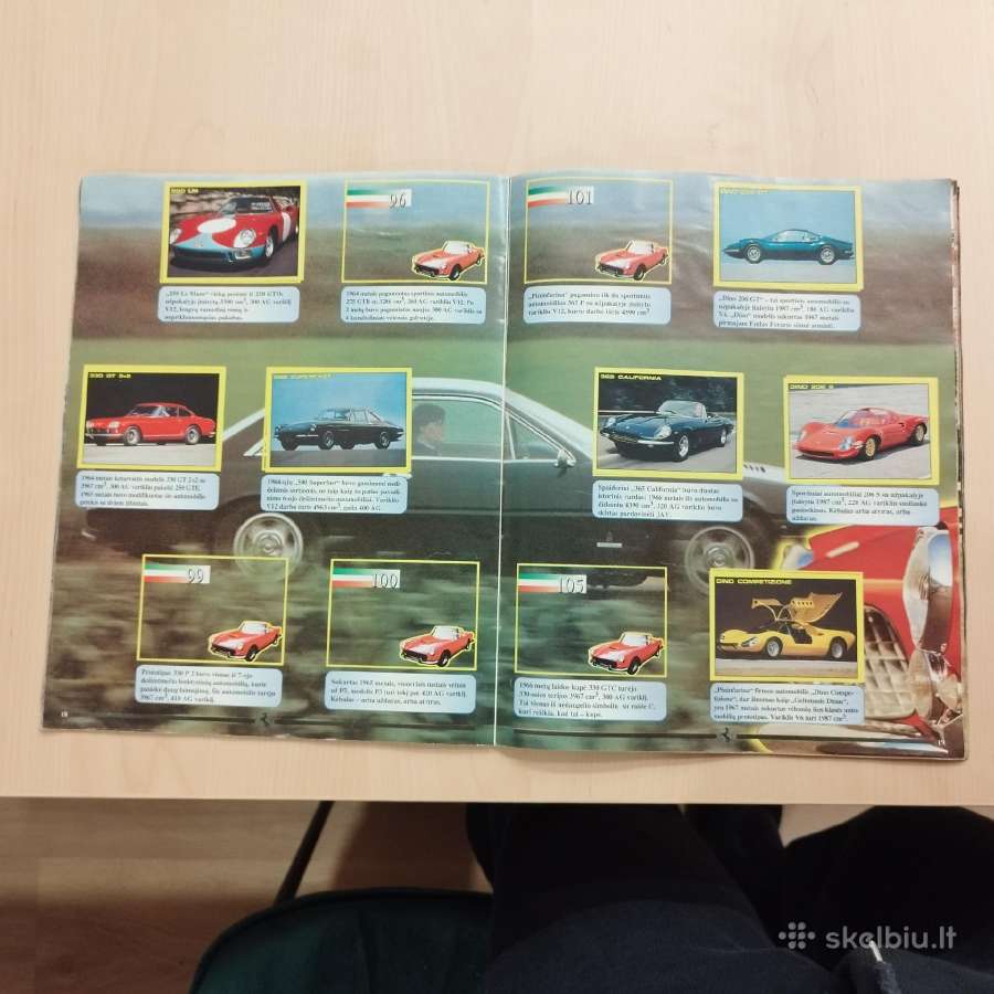 Ferrari lipdukų albumas - nuotraukos Nr. 2