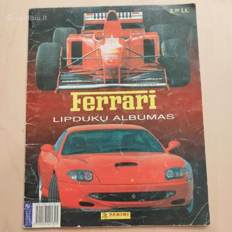 Ferrari lipdukų albumas - nuotraukos Nr. 4