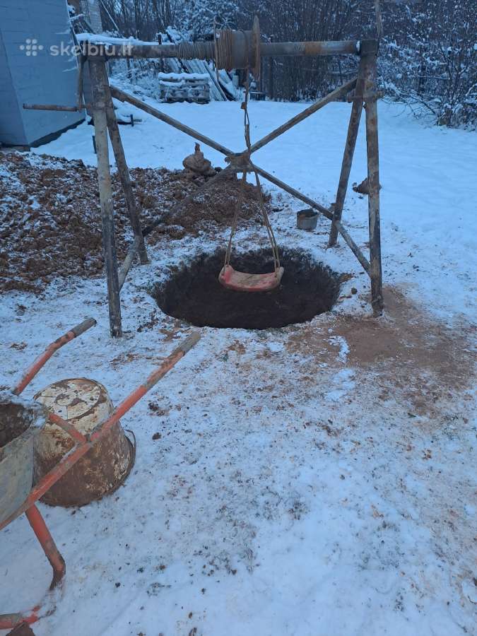 Šuliniu kasimas, gilinimas, valymas, žiedu gamyba - nuotraukos Nr. 27
