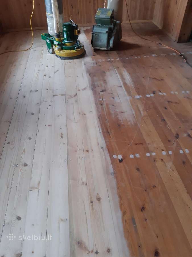 Grindų,parketo,laiptų šlifavimas-restauravimas. - nuotraukos Nr. 18