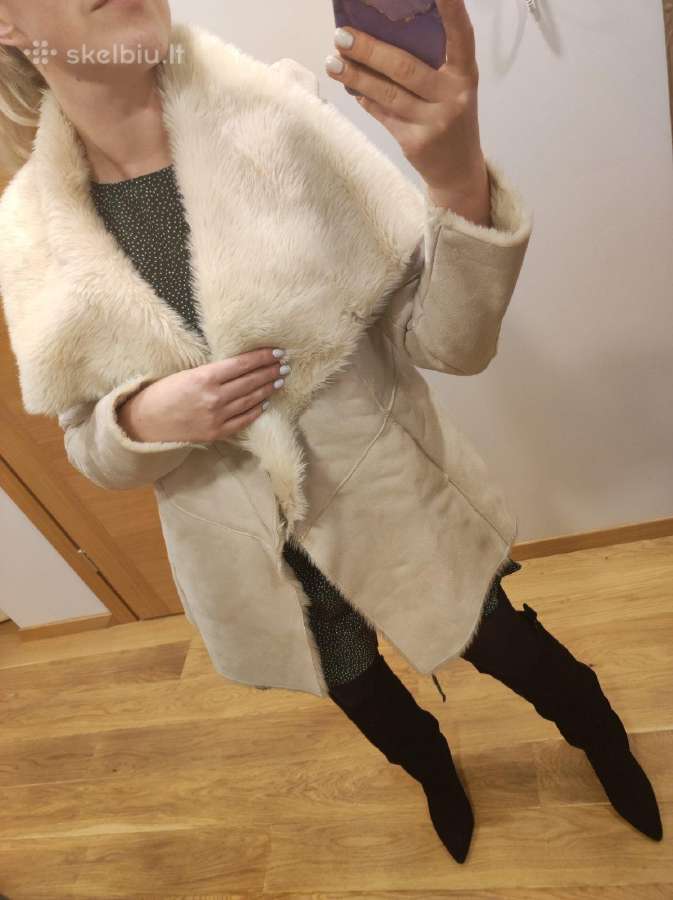 Bershka susiaučiamas paltas - nuotraukos Nr. 9