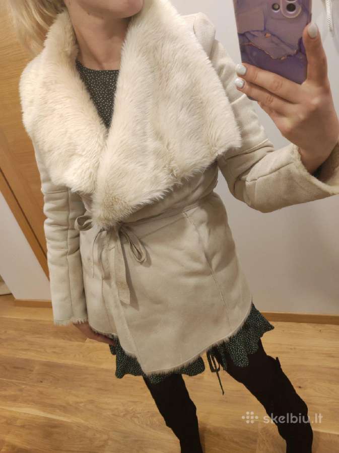 Bershka susiaučiamas paltas - nuotraukos Nr. 10