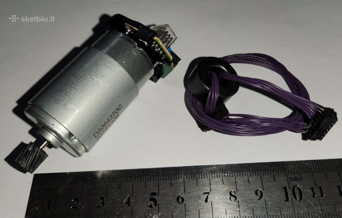 24 Vdc variklis su enkoderiu - Rs395-st/18120/dv