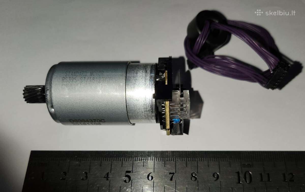 24 Vdc variklis su enkoderiu - Rs395-st/18120/dv - nuotraukos Nr. 2