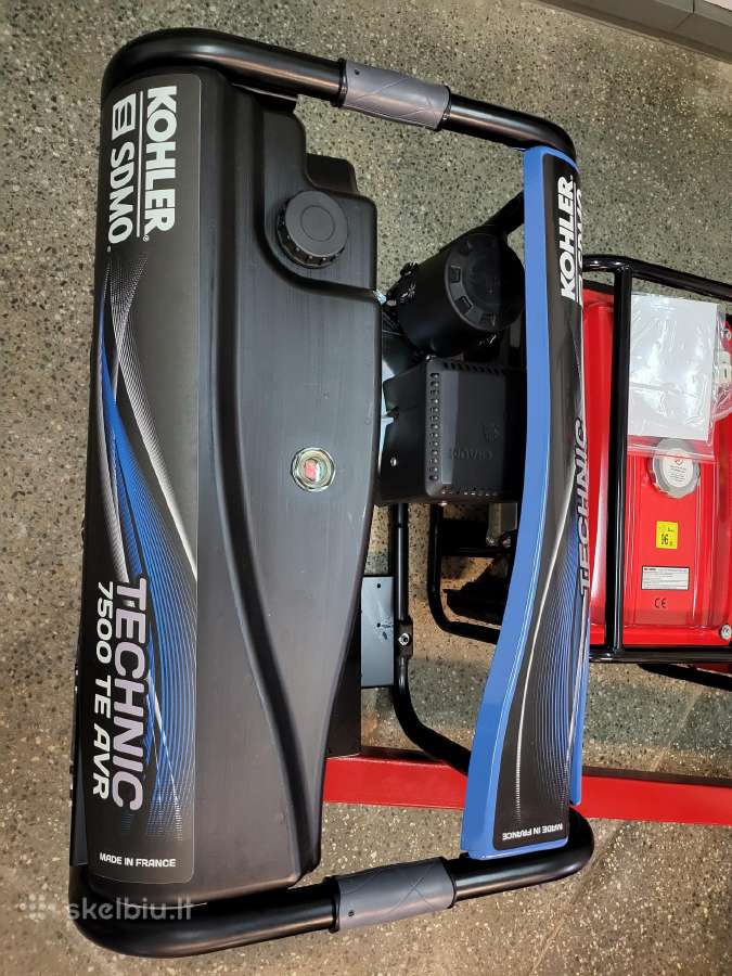 Profesionalus elektros generatorius 6,5 kw Sdmo - nuotraukos Nr. 5