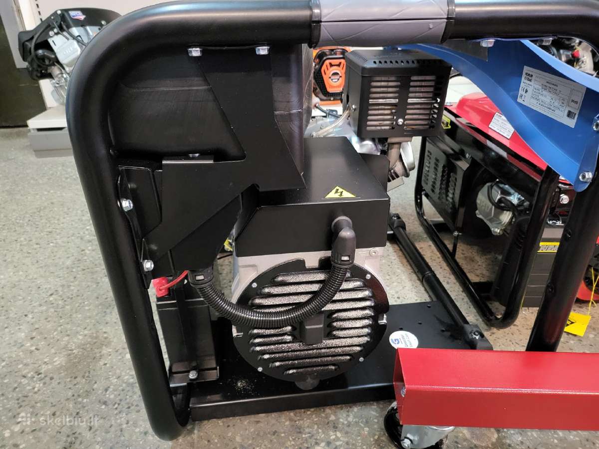 Profesionalus elektros generatorius 6,5 kw Sdmo - nuotraukos Nr. 6