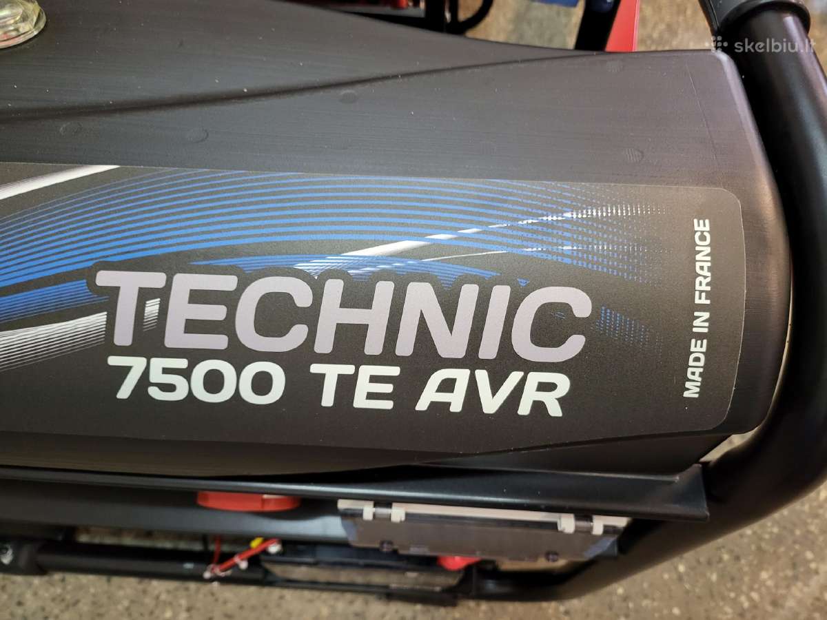 Profesionalus elektros generatorius 6,5 kw Sdmo - nuotraukos Nr. 8