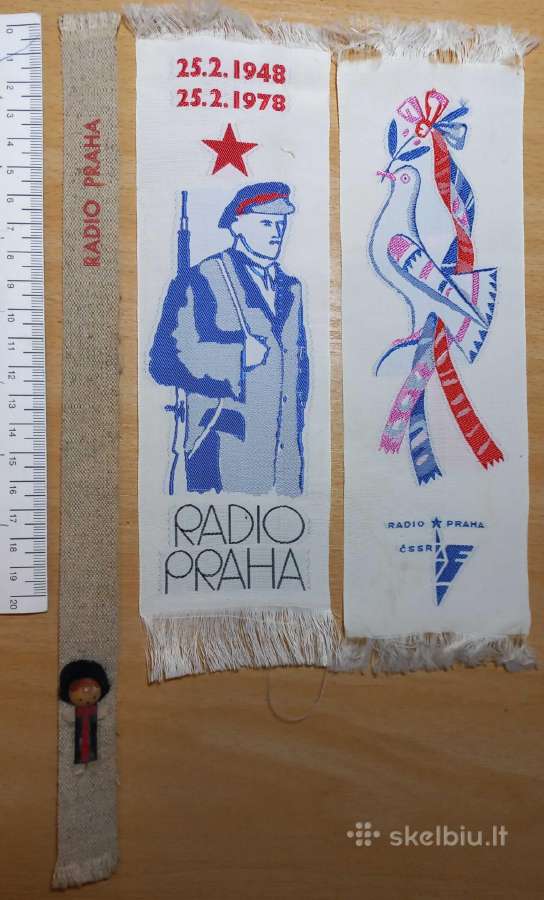 Knygų skirtukai „Radio Praha“