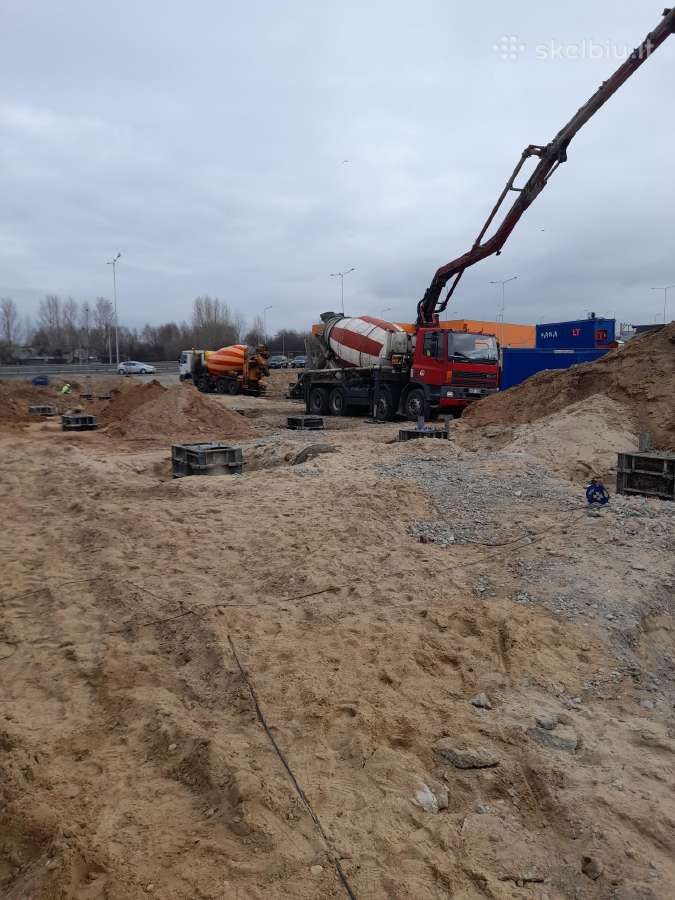 Betono siurblio paslaugos, Cfa polių gręžimas - nuotraukos Nr. 16