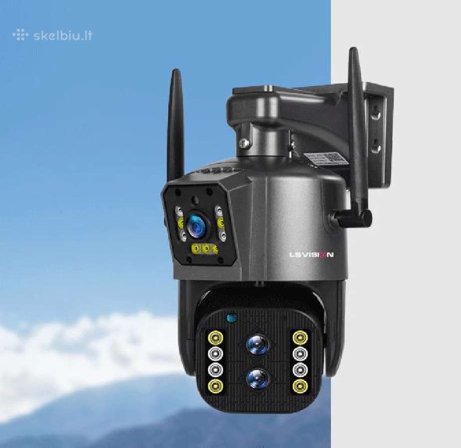 Sekiojanti kamera su Trimis objektyvais ir WiFi 8m - nuotraukos Nr. 2