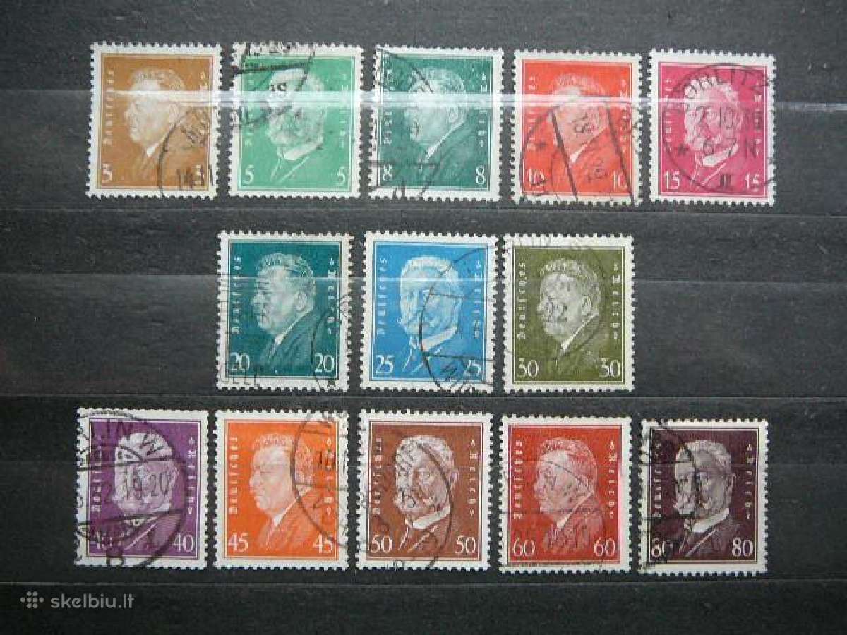 Reichsprezidentas Vokietija 1928 vkt410/22a