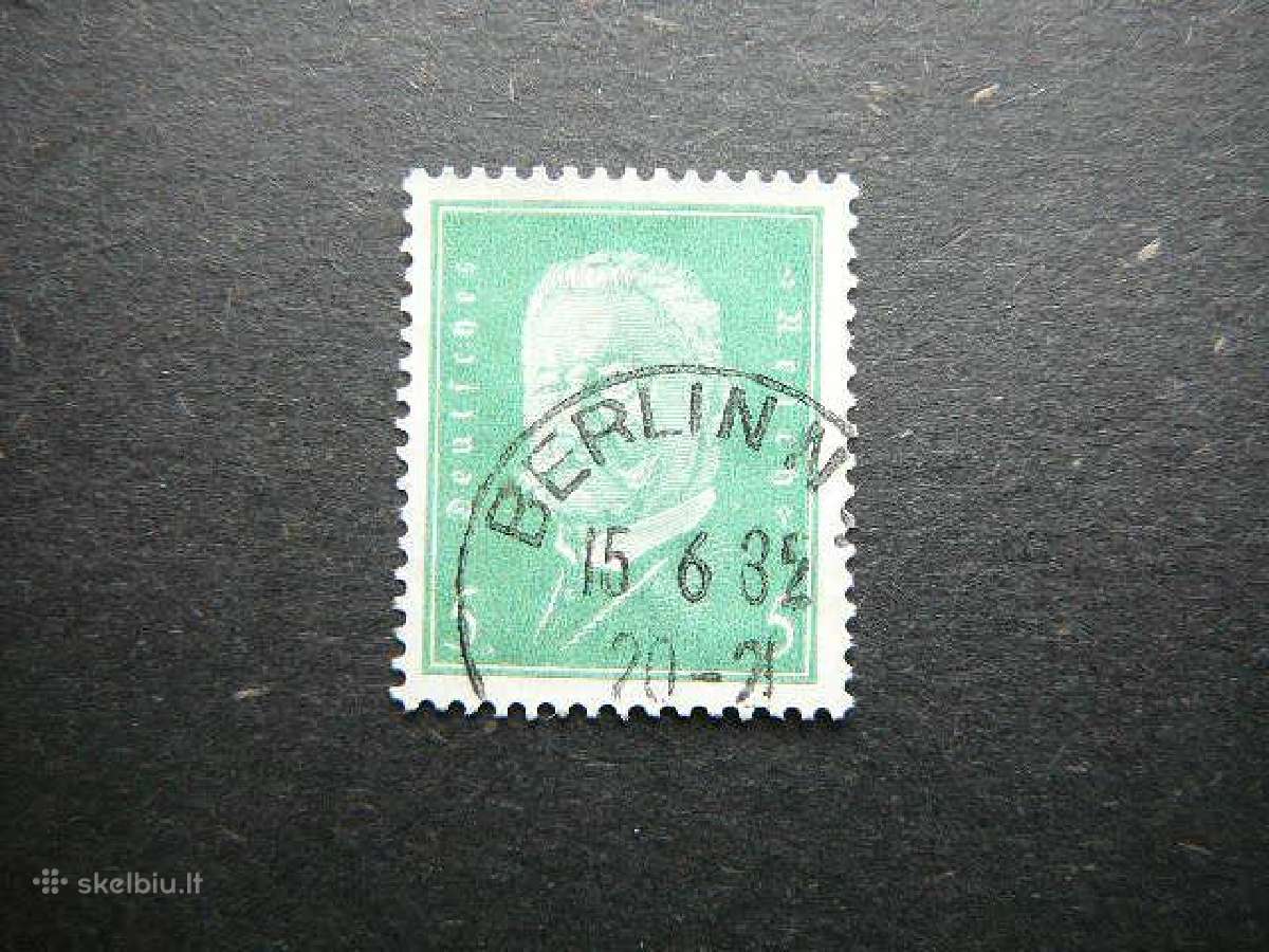 Reichsprezidentas Vokietija 1928 5pf. vkt411a