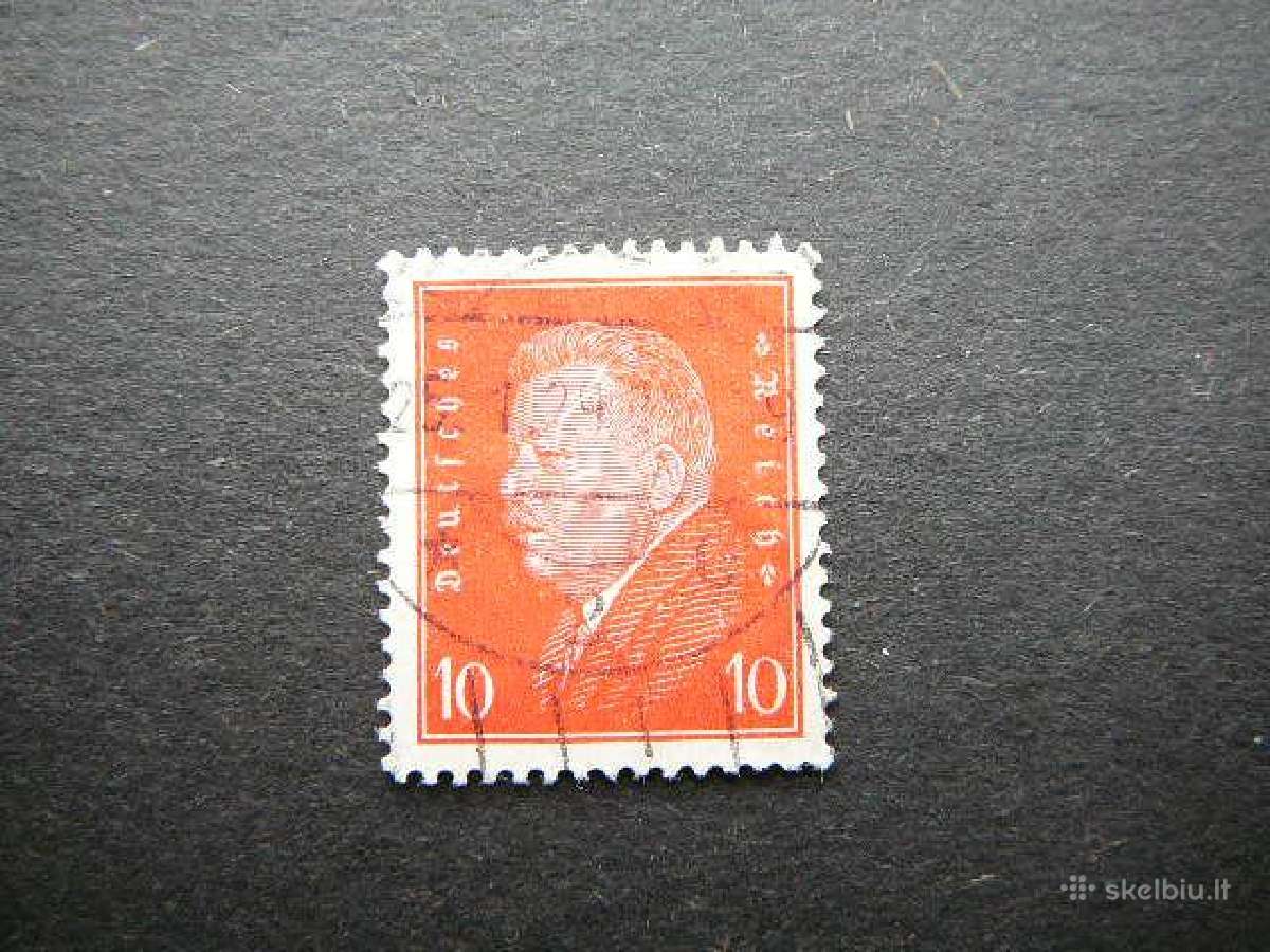 Reichsprezidentas Vokietija 1928 10pf. vkt413a