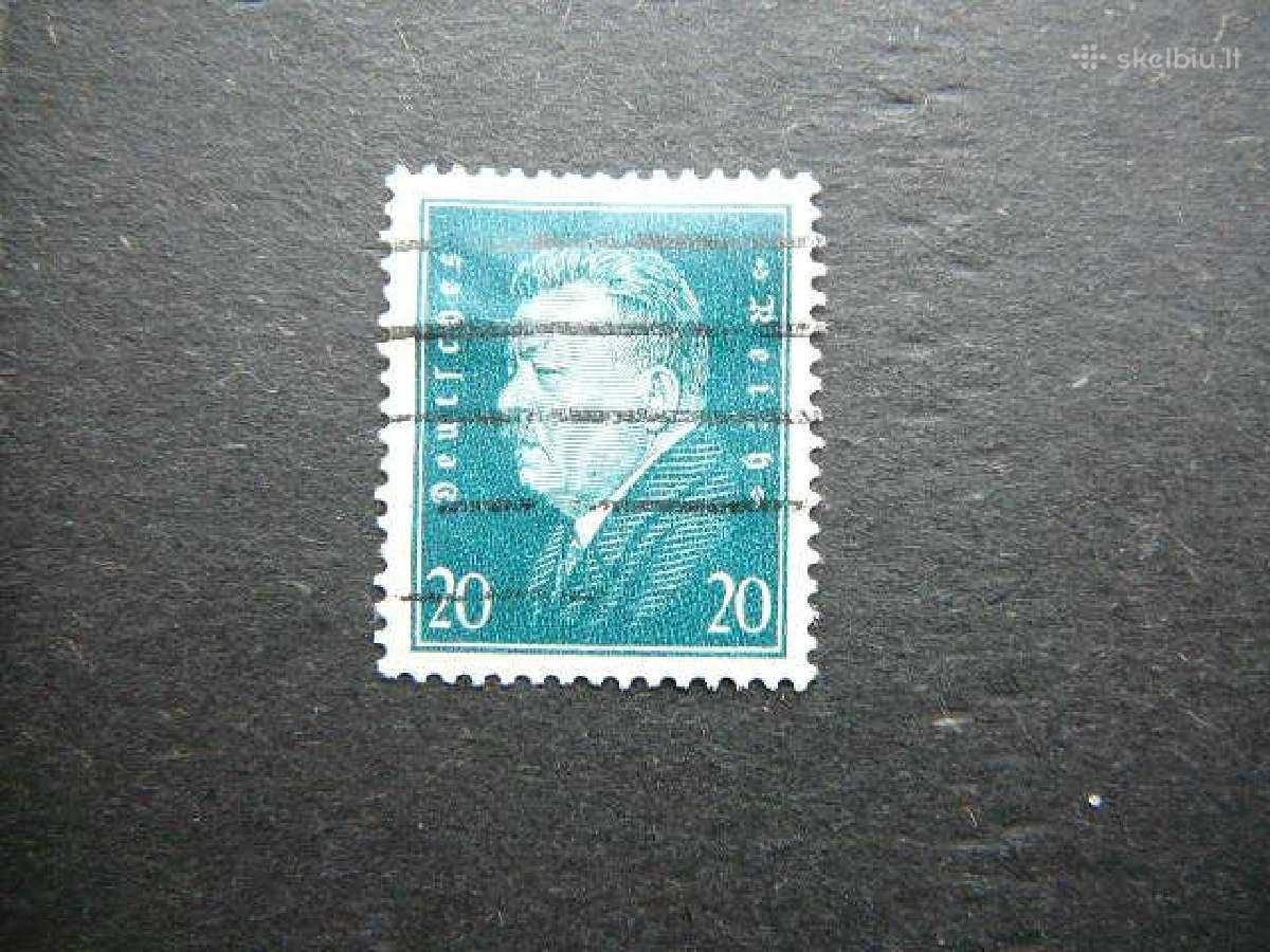 Reichsprezidentas Vokietija 1928 20pf. vkt415a