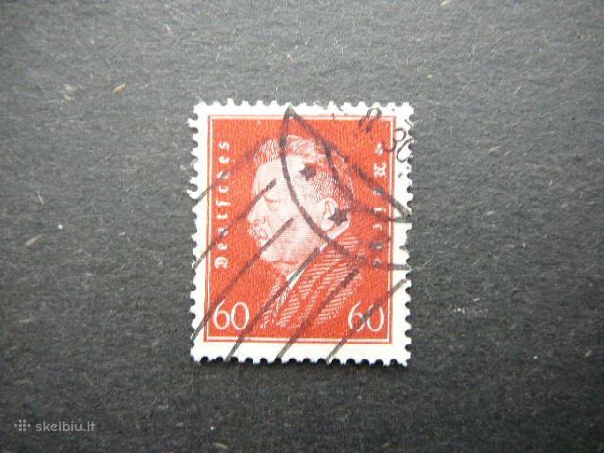 Reichsprezidentas Vokietija 1928 60pf. vkt421a