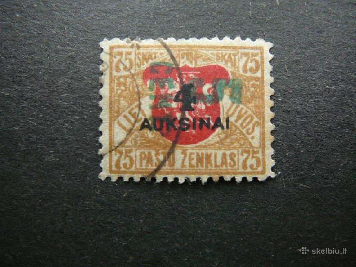 Lietuva 1922 antsp. lit165a