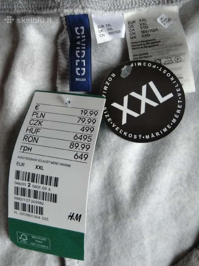 Naujos H&m kelnės - nuotraukos Nr. 2
