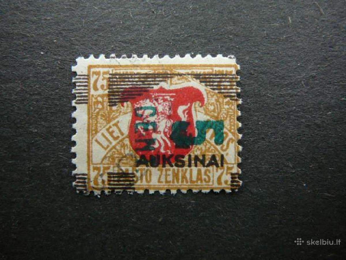 Lietuva 1922 antsp. lit166a