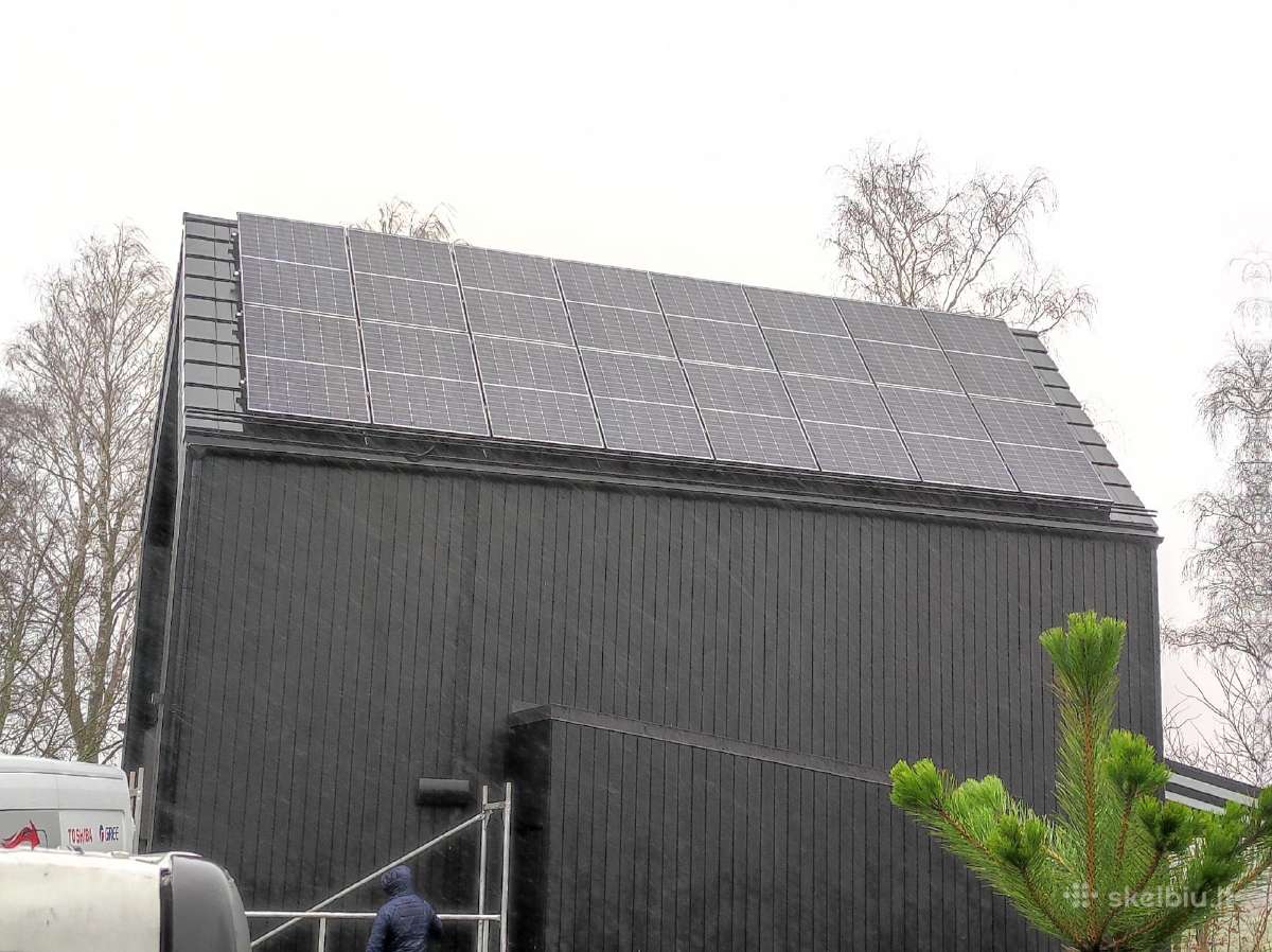 Saulės elektrinės, kaupikliai, Ev stotelės. - nuotraukos Nr. 15