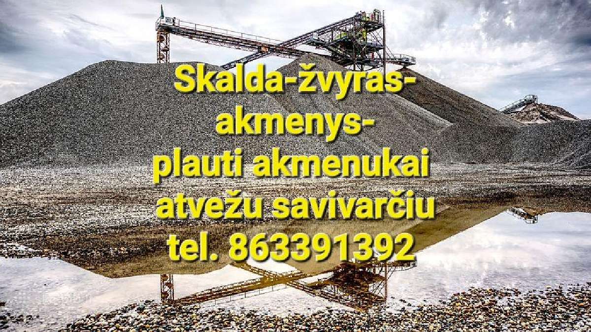 Parduodu žvyrą-skaldą-juodžemį Radviliškyje ir kt - nuotraukos Nr. 8