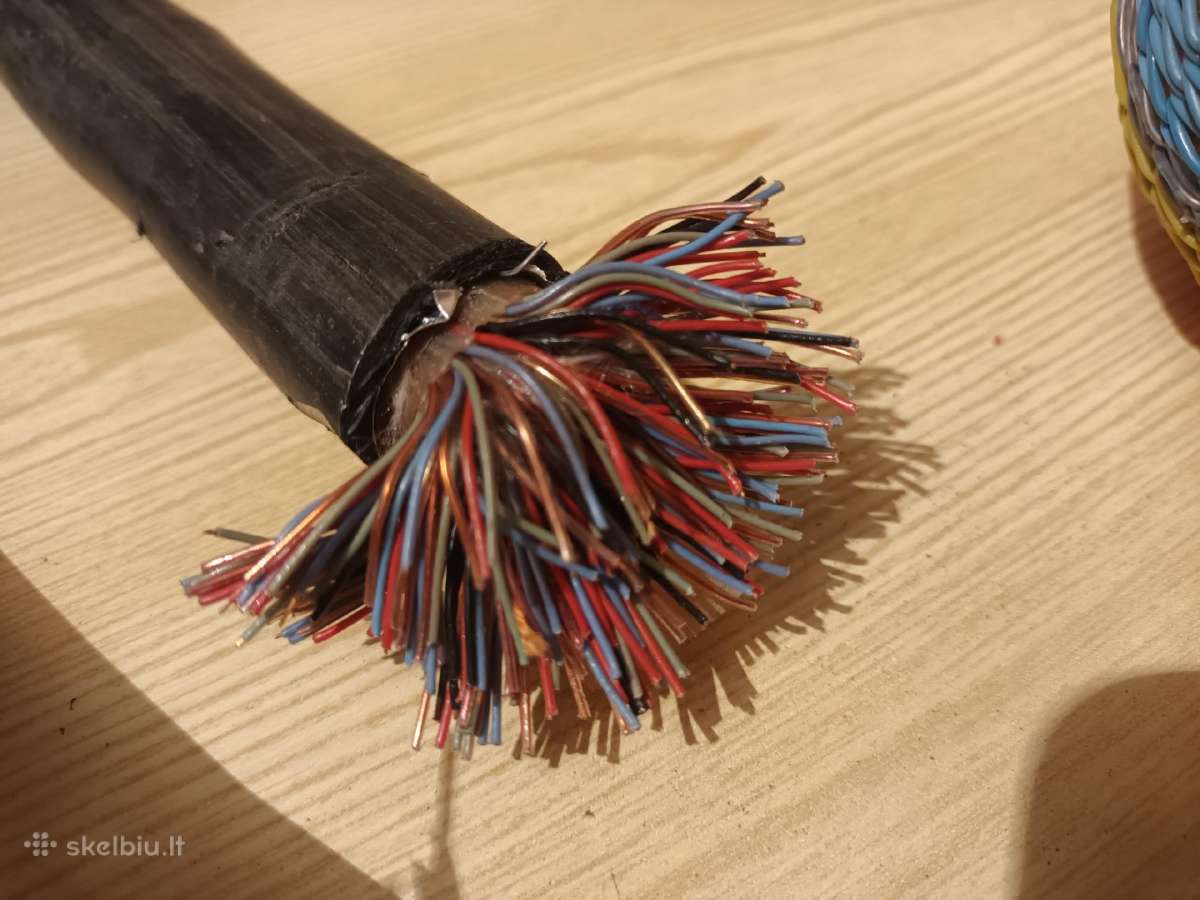 Telefoninis kabelis, laidas krepseliams pinti - nuotraukos Nr. 6