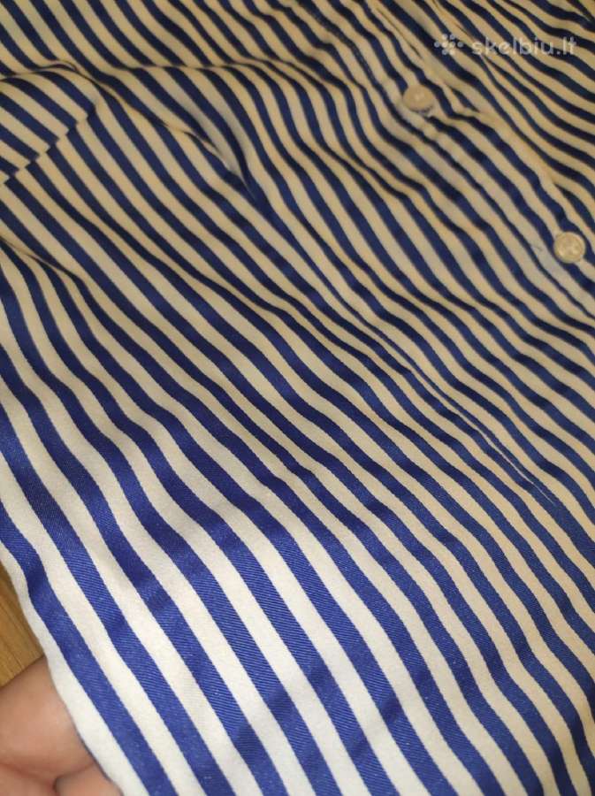 H&m dryžuoti, įliemenuoti, marškiniai - nuotraukos Nr. 12