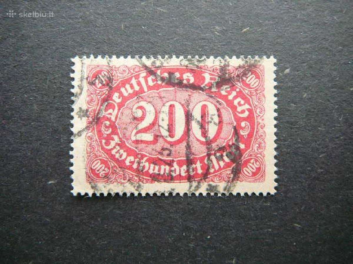 Standartai Vokietija 1922 (200) vkt220a