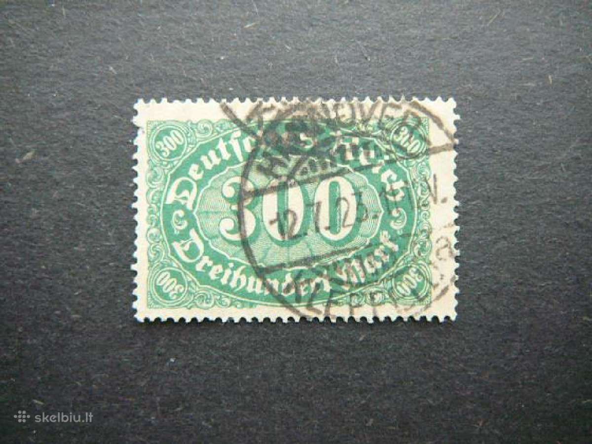 Standartai Vokietija 1922 (300) vkt221a