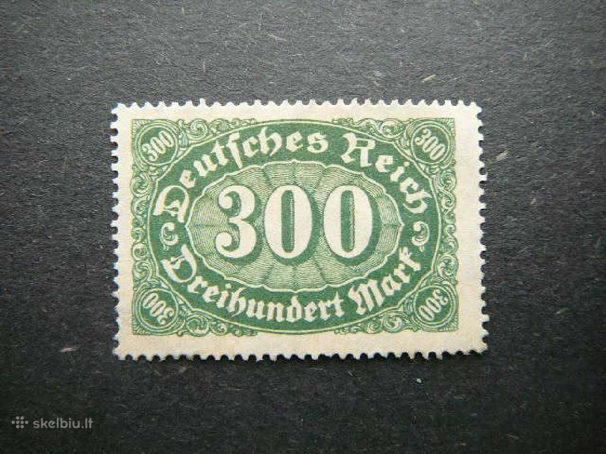 Standartai Vokietija 1923 (300) vkt249sb