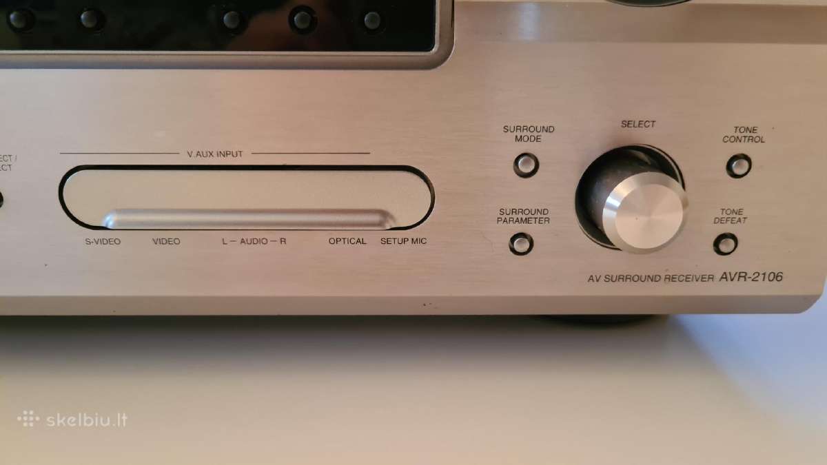 Denon avr 2160 - nuotraukos Nr. 2