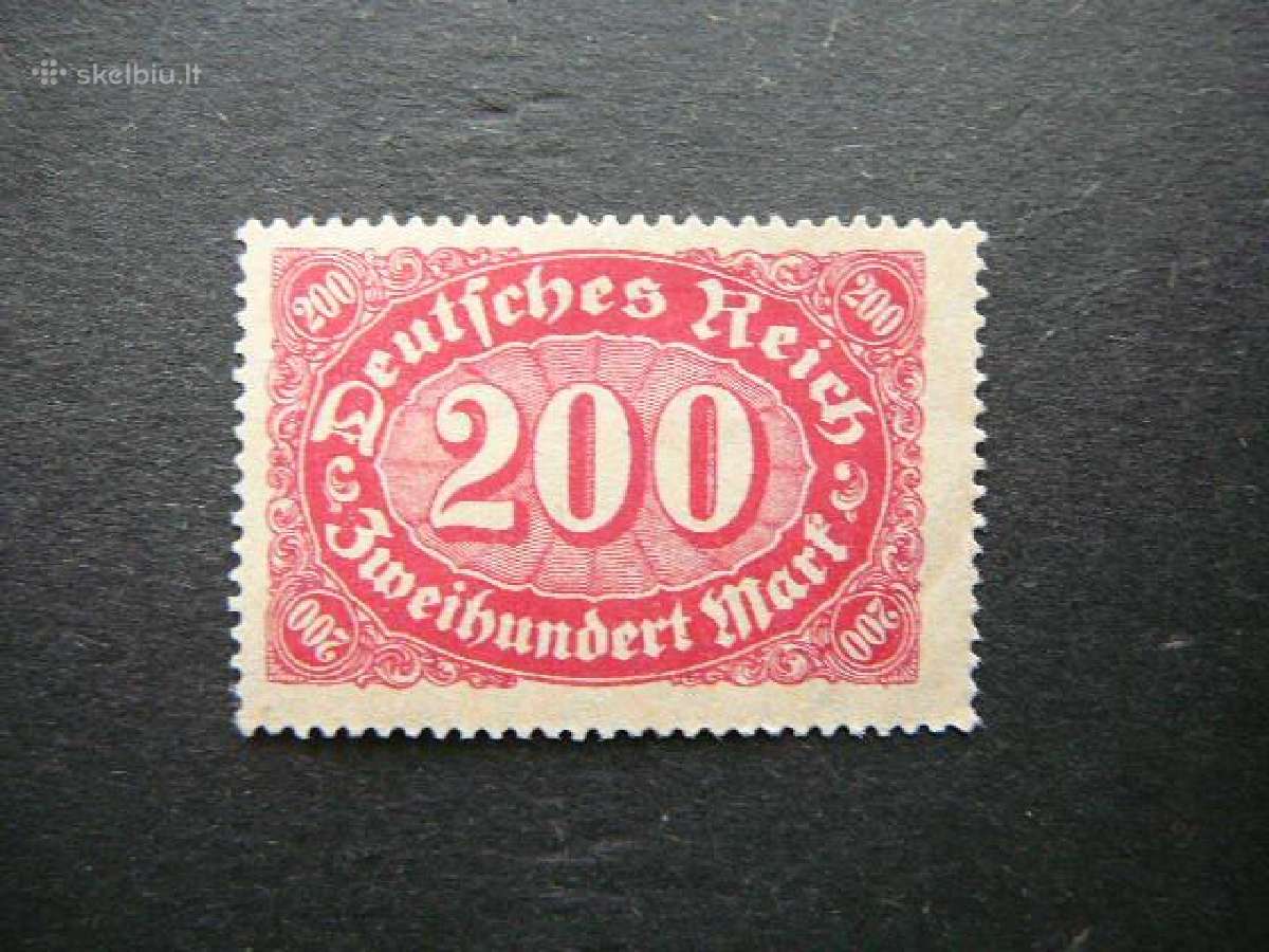 Standartai Vokietija 1923 (200) vkt248sb