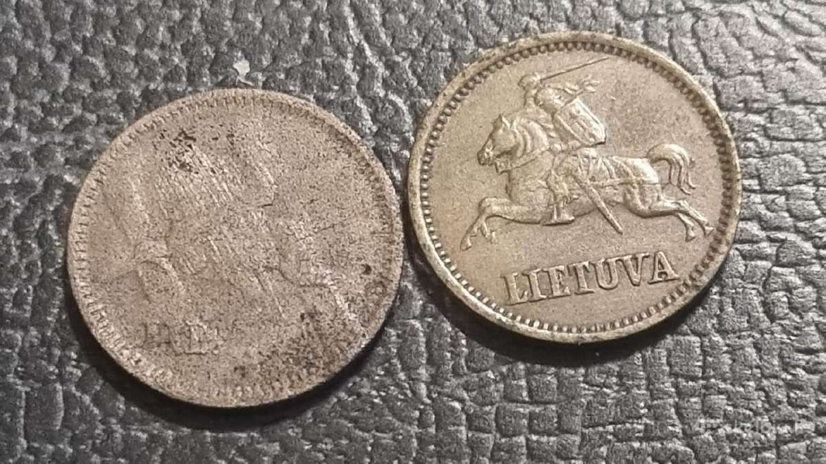 Parduodamas 1 centas 1936m. "gesintas", naikintas - nuotraukos Nr. 2