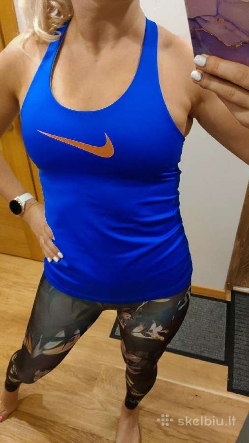 Nike nauja dri-fit sportinė maikutė moterims - nuotraukos Nr. 3