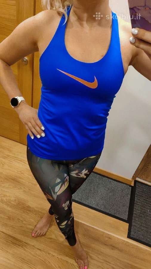 Nike nauja dri-fit sportinė maikutė moterims - nuotraukos Nr. 4