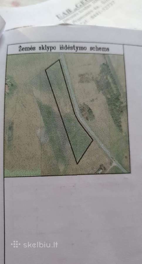1.6395ha Žemės ūkio sklypas . Saugos , Mantvydai - nuotraukos Nr. 2