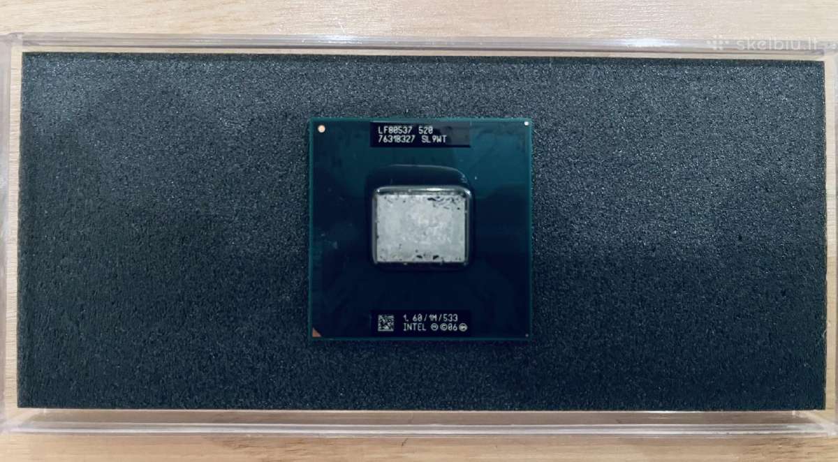 Intel 1.60/1m /533 procesorius - nuotraukos Nr. 2
