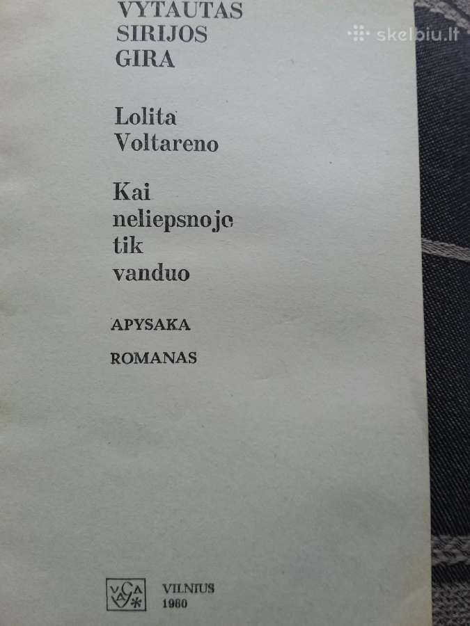 Vytautas Sirijos Gira Kai Neliepsnojo Tik Vanduo - nuotraukos Nr. 2