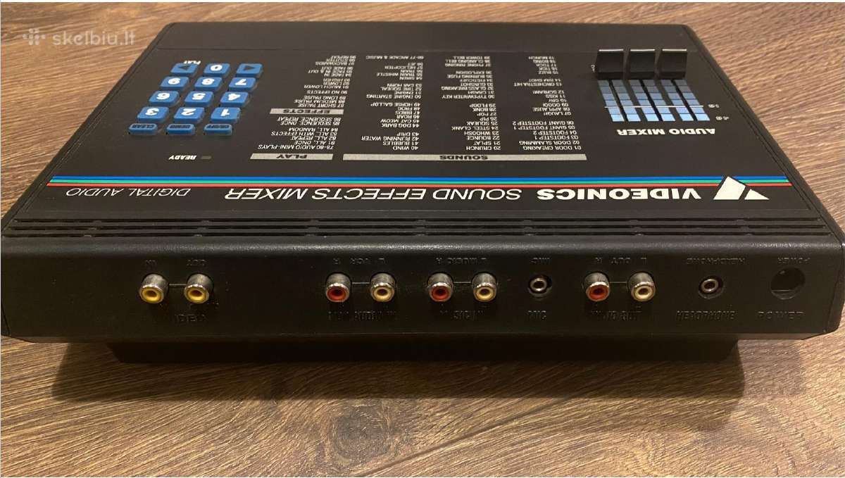 Parduodu Videonics Sound Effects Mixer - nuotraukos Nr. 2