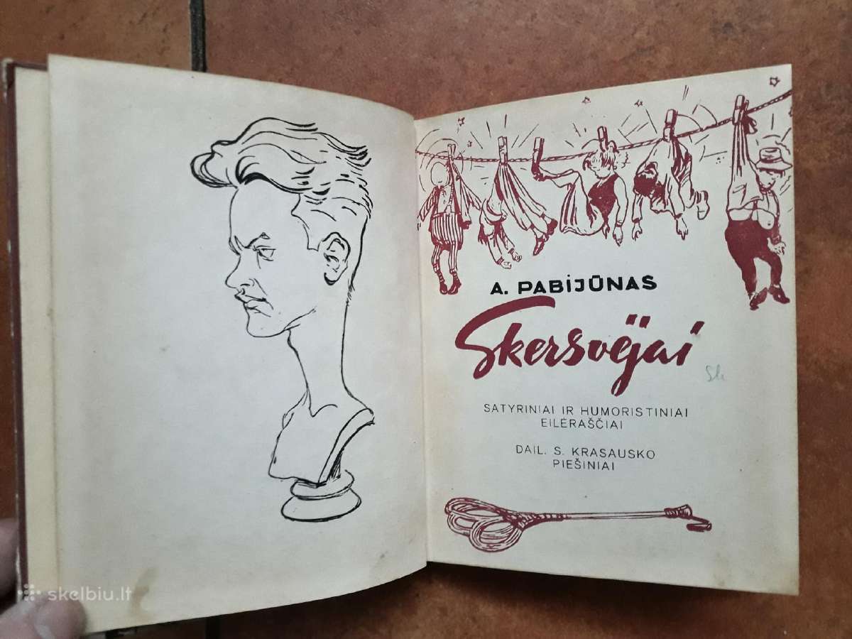A. Pabijūnas "Skersvėjai" 1956 metai - nuotraukos Nr. 2