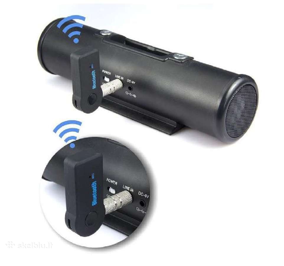 Muzikos Bluetooth Adapteris (Aux 3.5 mm) - nuotraukos Nr. 3