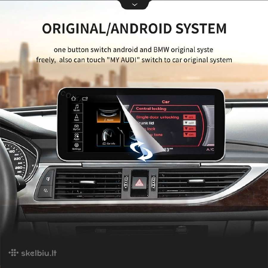 Parduodu Audi A7 android multimedija - nuotraukos Nr. 12