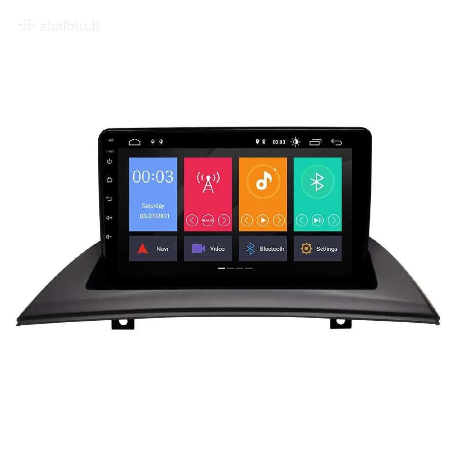 Bmw X3 2004 - 2012 android multimedija - nuotraukos Nr. 2