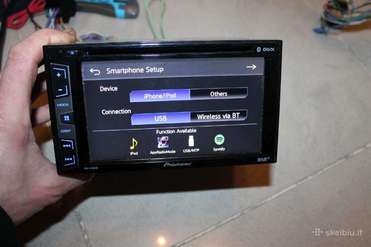 Parduodu pioneer avh-x490dab multimedija - nuotraukos Nr. 10