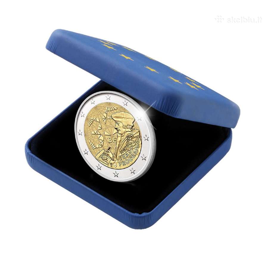 Belgija 2022 Erasmus Proof kokybes moneta