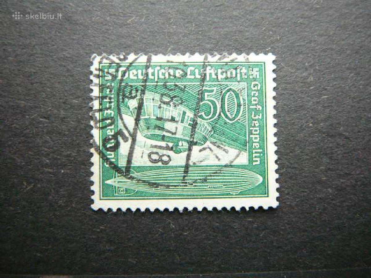 Dirizabliai Vokietija 1938 vkt670a