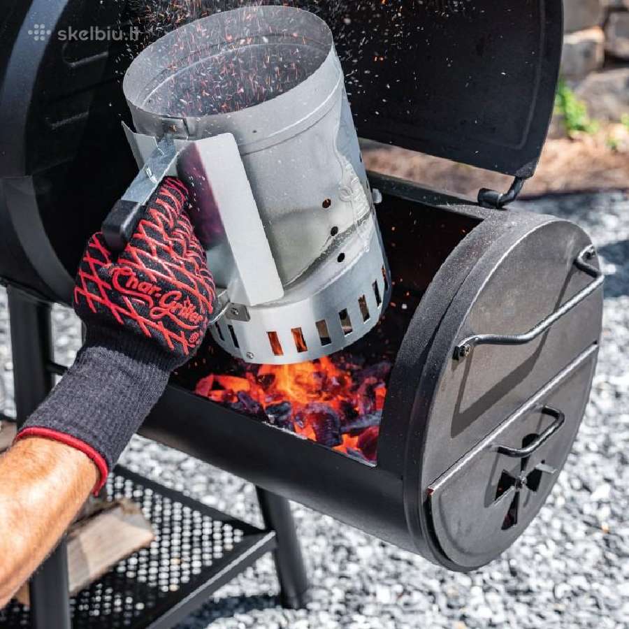 Nešiojama lauko kepsninė Char-griller Fire Box - nuotraukos Nr. 7