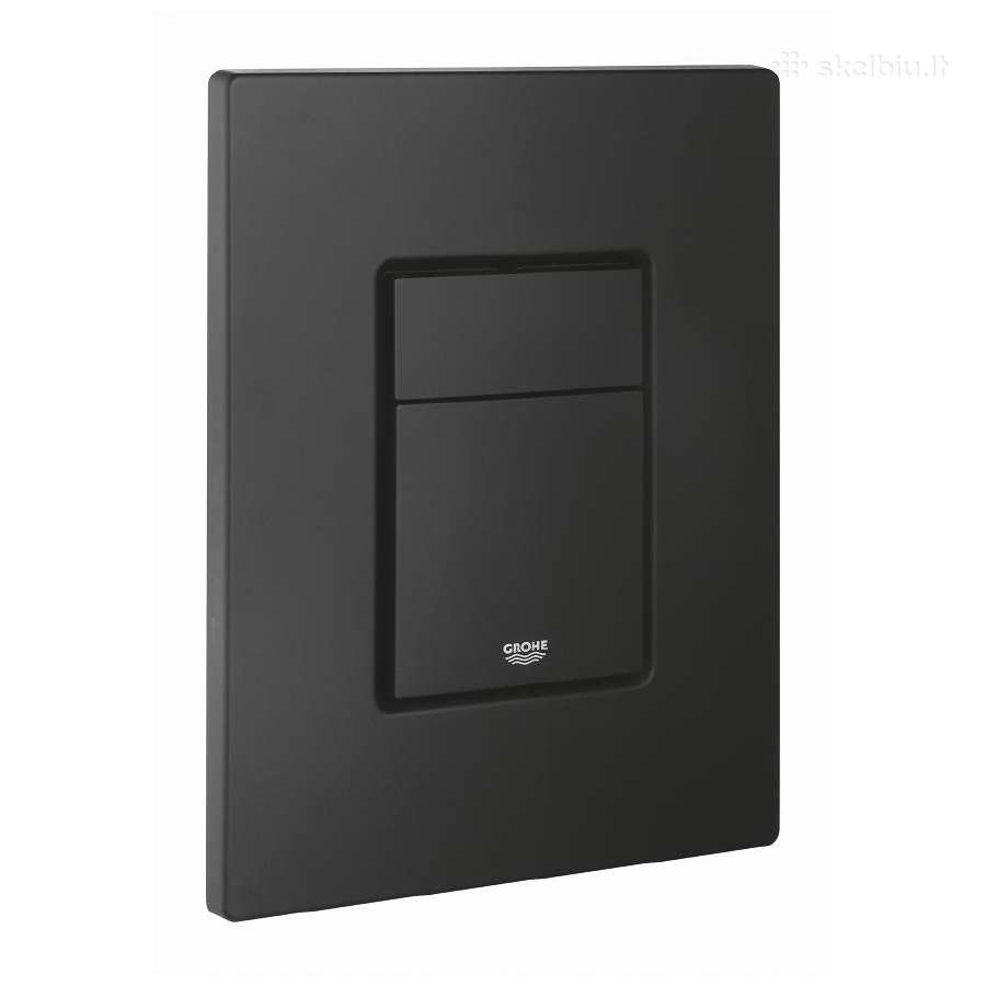 Juodas Nuleidimo mygtukas Grohe Even Flush Plate