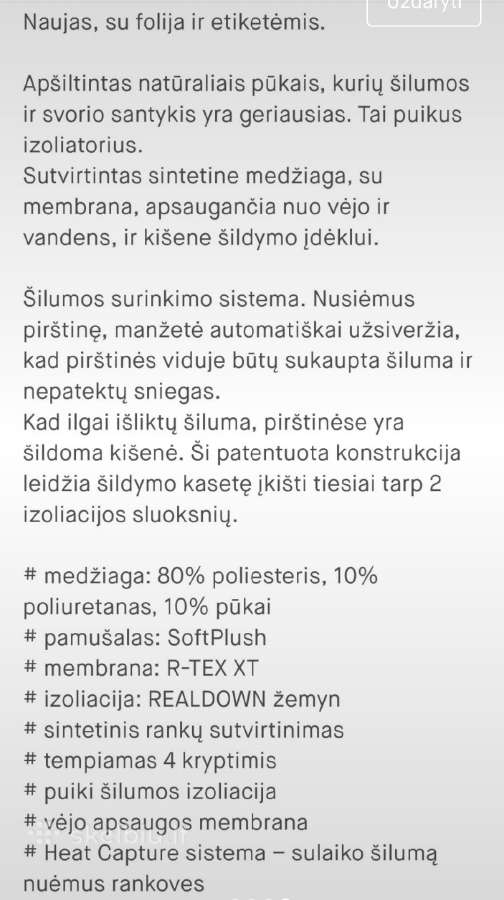 Reusch Torres R-tex XT pirštines - nuotraukos Nr. 7